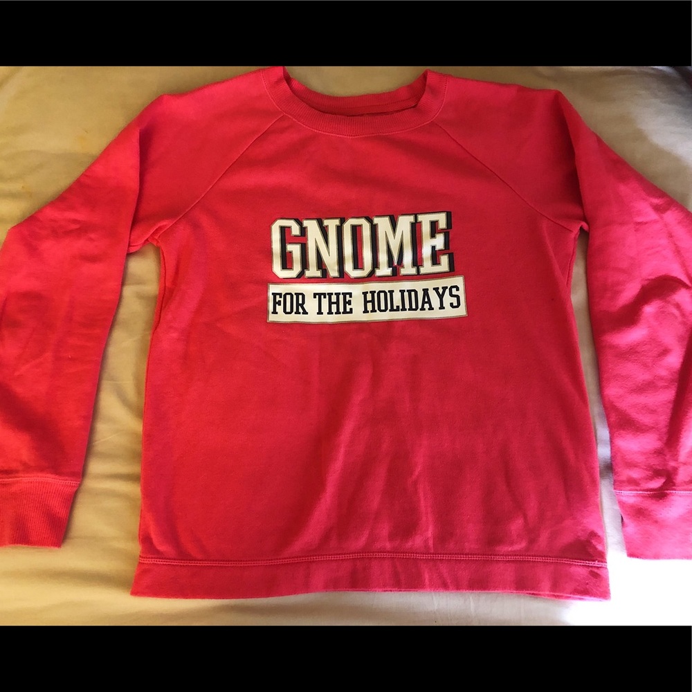 Pink “GNOME FOR HOLIDAYS” Sweater 😝